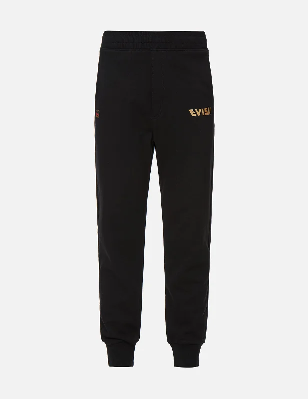 Calligraphy Daicock Foil-print Sweatpants