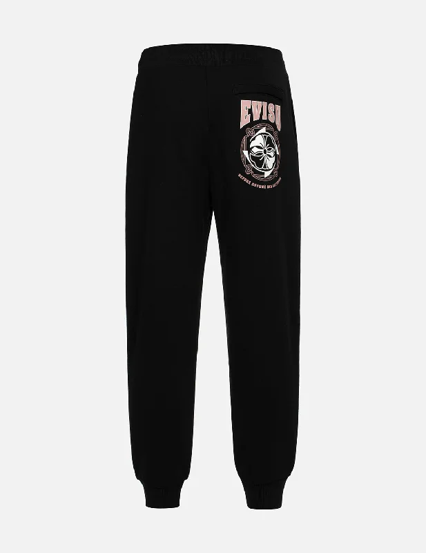 Kamon Print Regular Fit Sweatpants