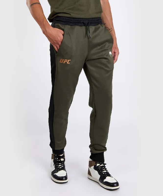 UFC Adrenaline by Venum Fight Week Men’s Performance Jogging Pants - Khaki/Bronze