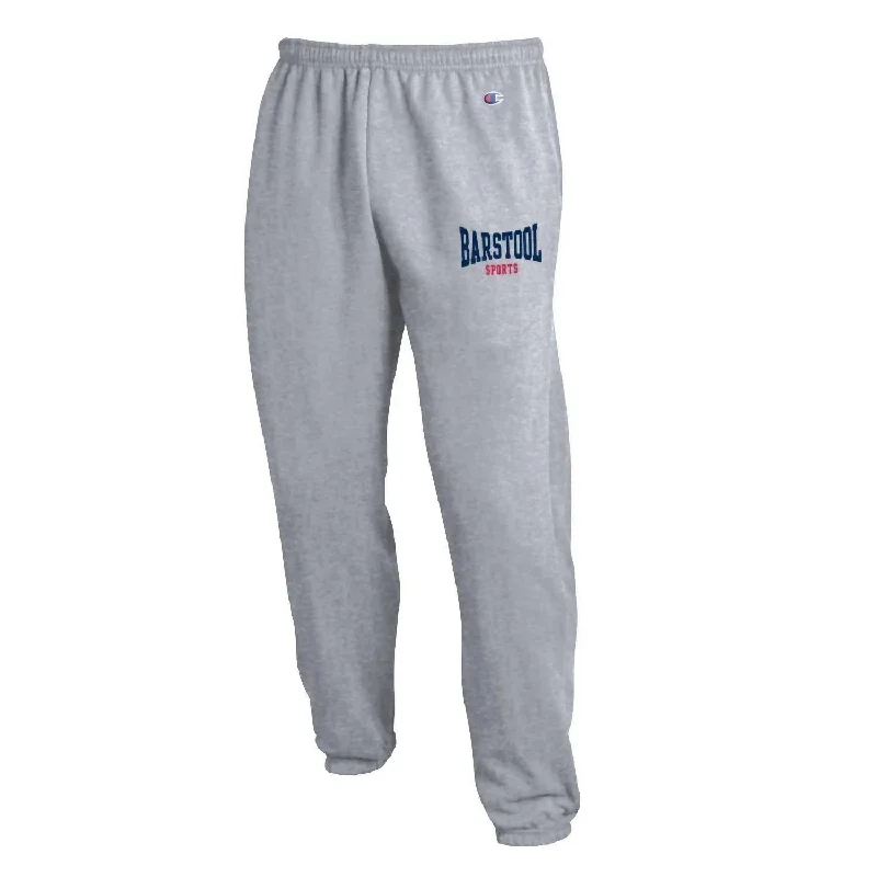 Unisex Champion Powerblend Pants In Grey