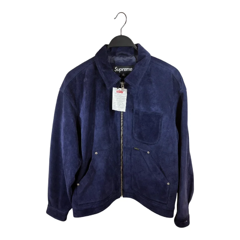 Supreme/Jacket/M/Suede/BLU/