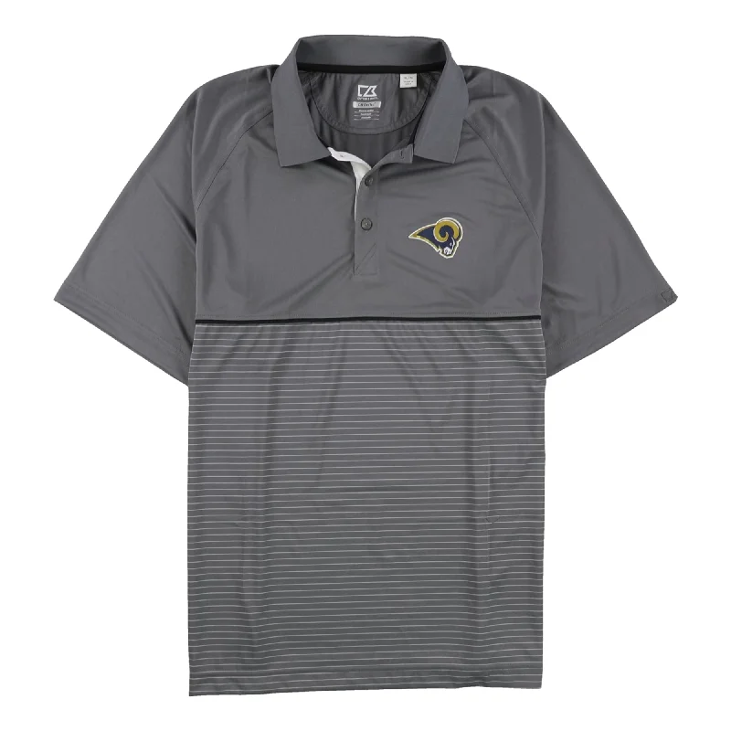 Cutter & Buck Mens La Rams Rugby Polo Shirt