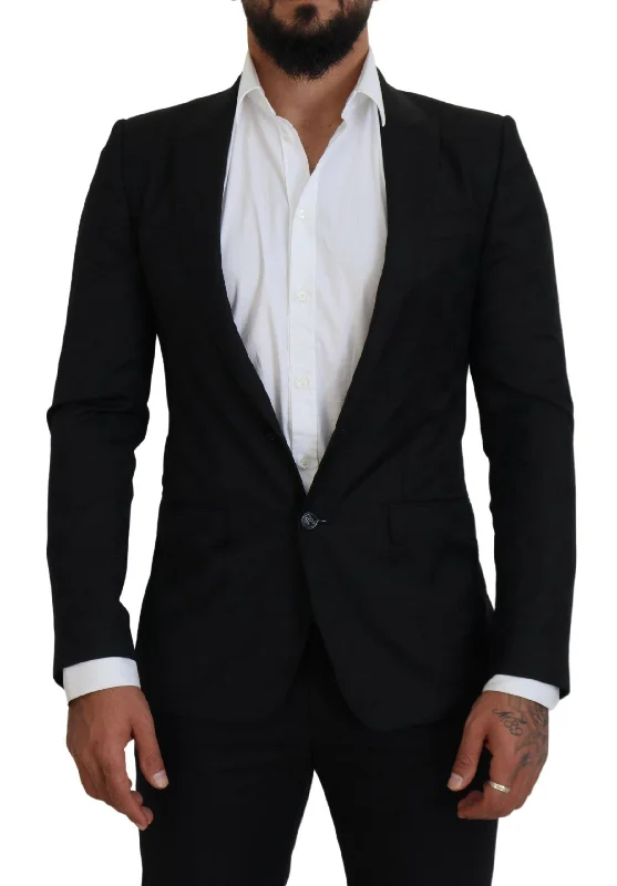 Dolce & Gabbana Elegant Martini Style  Formal Men's Blazer