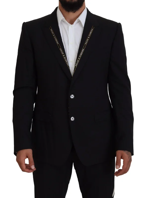 Dolce & Gabbana Sicilian Style  Single Breasted Men's Blazer