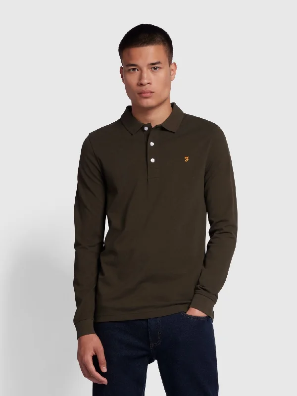 Farah Blanes Long Sleeve Polo