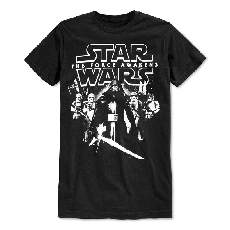 Fifth Sun Mens The Force Awakens Graphic T-Shirt, Black, Large