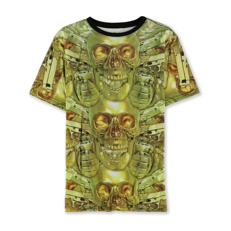 Heights Mens Skulls Graphic T-Shirt