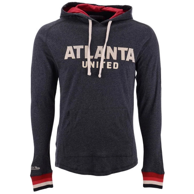 Mitchell & Ness Mens Atlanta United Fc Hooded Graphic T-Shirt