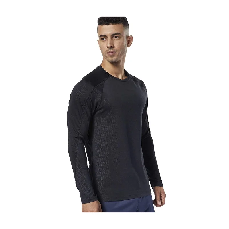 Reebok Mens OST Smartvent Basic T-Shirt, Black, X-Large