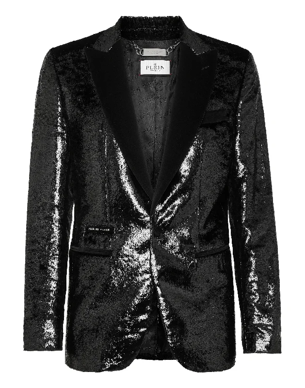 Velvet & Lurex Blazer Lord fit Sartorial