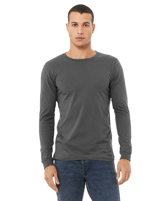 3501 - Bella + Canvas Unisex Jersey Long-Sleeve T-Shirt | Asphalt