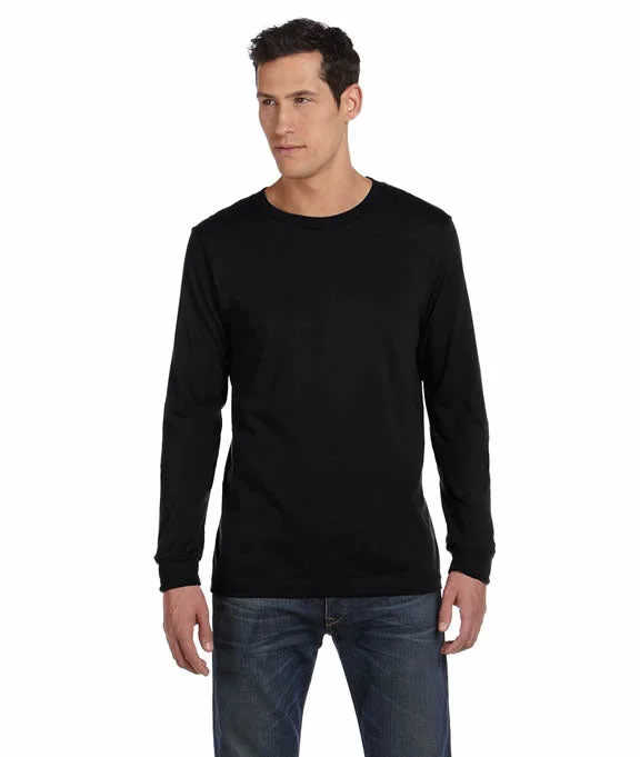 3501 - Bella + Canvas Unisex Jersey Long-Sleeve T-Shirt | Black