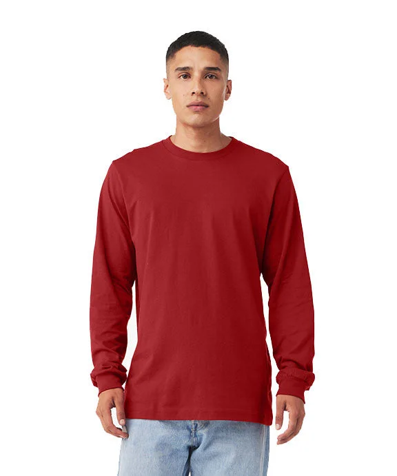 3501 - Bella + Canvas Unisex Jersey Long-Sleeve T-Shirt | Canvas Red