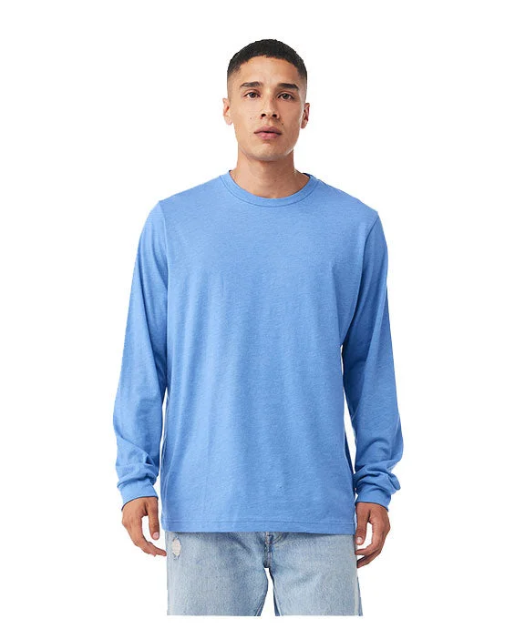 3501 - Bella + Canvas Unisex Jersey Long-Sleeve T-Shirt | Carolina Blue