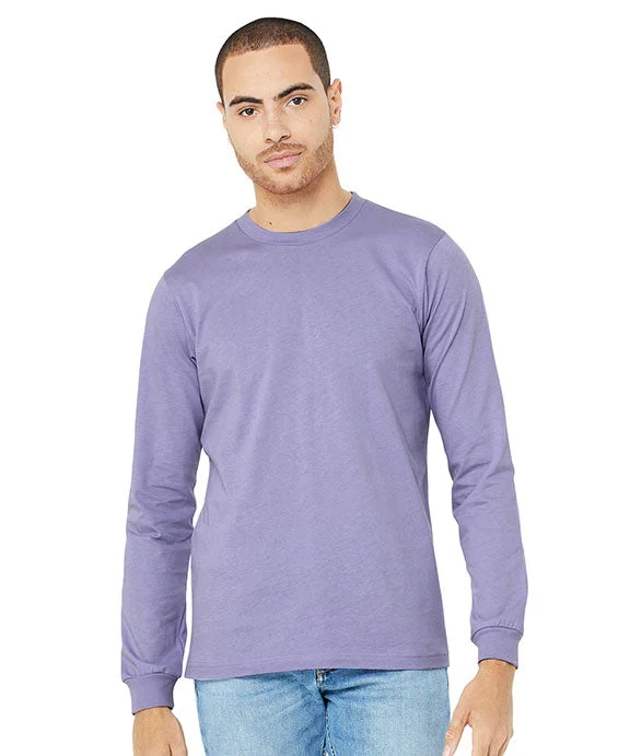 3501 - Bella + Canvas Unisex Jersey Long-Sleeve T-Shirt | Dark Lavender