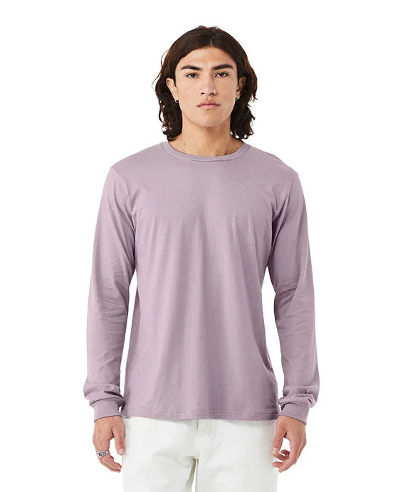 3501 - Bella + Canvas Unisex Jersey Long-Sleeve T-Shirt | Light Violet