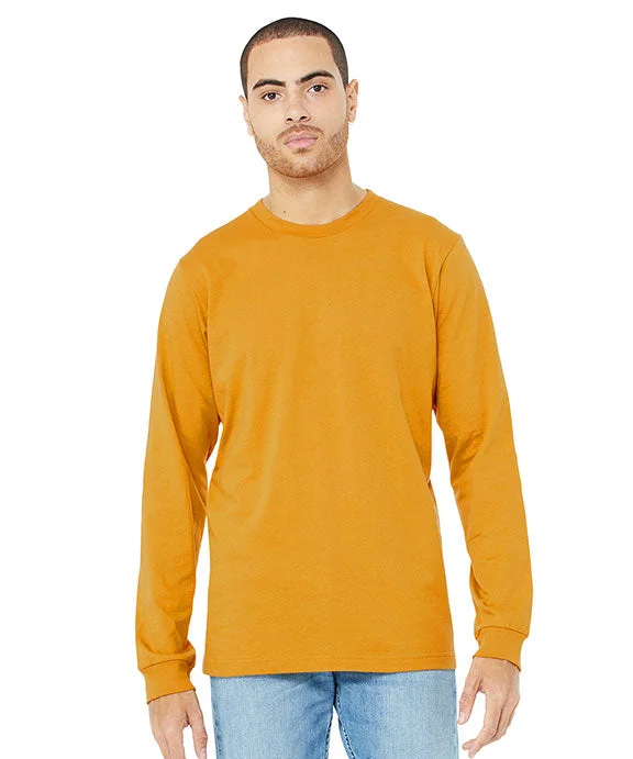 3501 - Bella + Canvas Unisex Jersey Long-Sleeve T-Shirt | Mustard