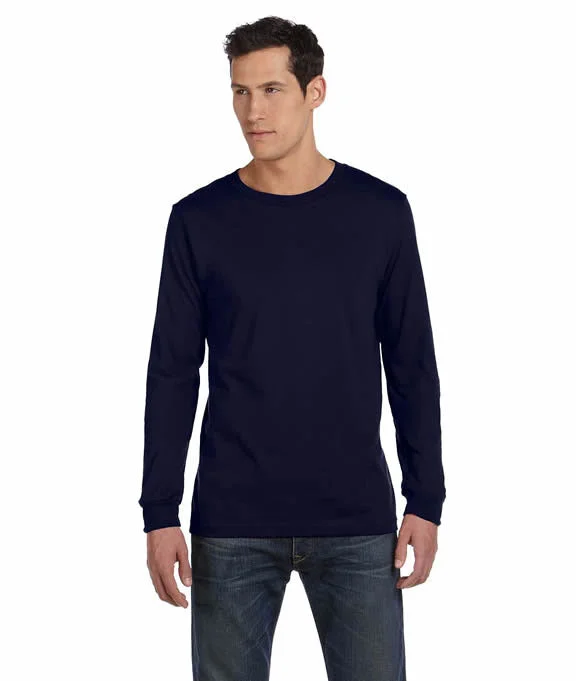 3501 - Bella + Canvas Unisex Jersey Long-Sleeve T-Shirt | Navy