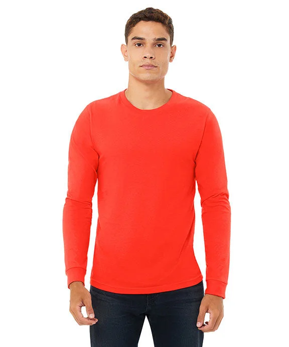 3501 - Bella + Canvas Unisex Jersey Long-Sleeve T-Shirt | Poppy