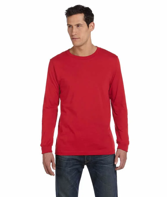 3501 - Bella + Canvas Unisex Jersey Long-Sleeve T-Shirt | Red