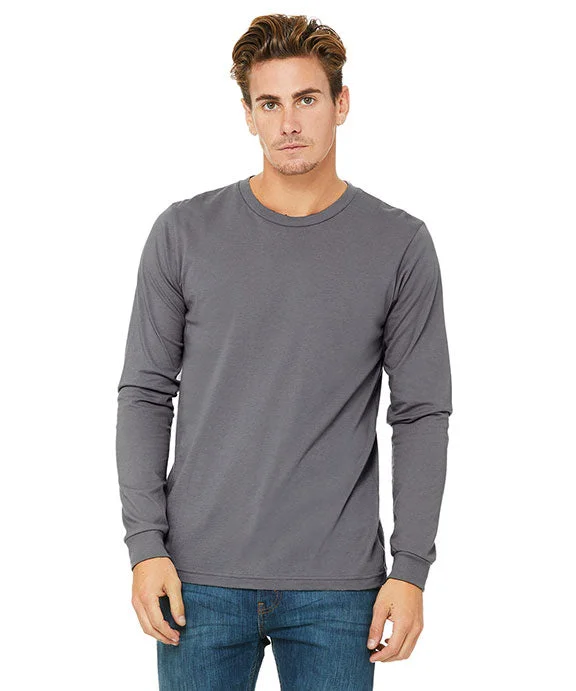 3501 - Bella + Canvas Unisex Jersey Long-Sleeve T-Shirt | Storm