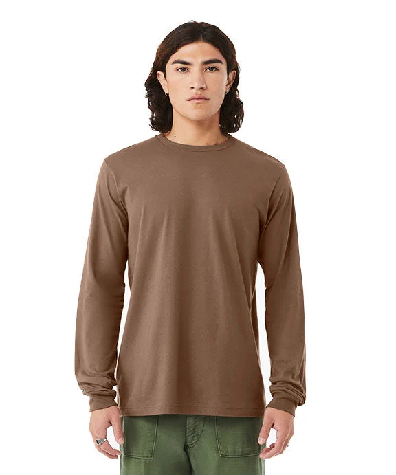 3501 - Bella + Canvas Unisex Jersey Long-Sleeve T-Shirt | Vintage Brown