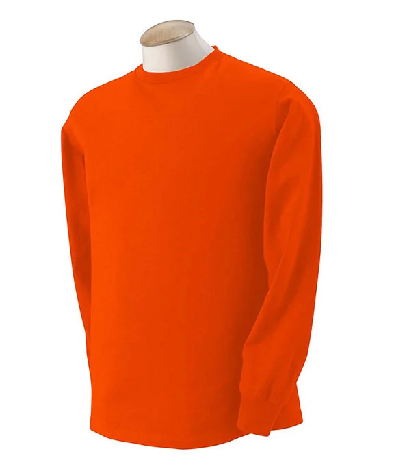 4930 - Fruit of the Loom 100% Heavy Cotton HD® Long-Sleeve T-Shirt | Burnt Orange