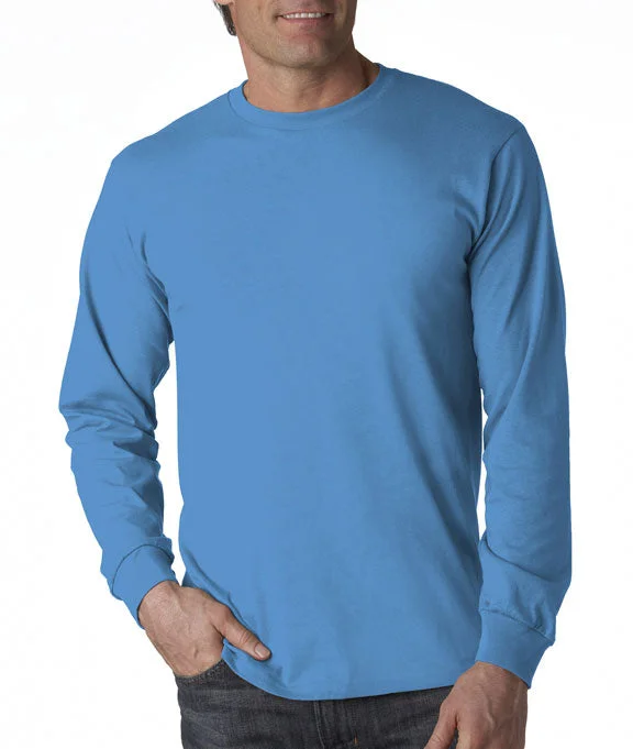 4930 - Fruit of the Loom 100% Heavy Cotton HD® Long-Sleeve T-Shirt | Columbia Blue