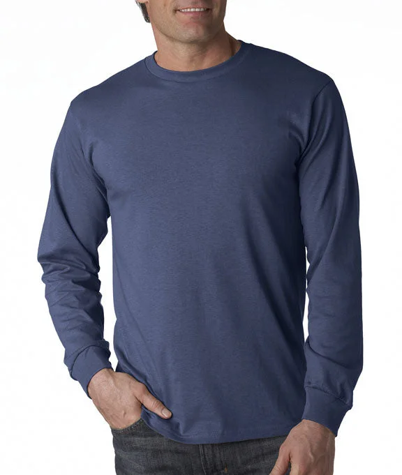 4930 - Fruit of the Loom 100% Heavy Cotton HD® Long-Sleeve T-Shirt | Denim