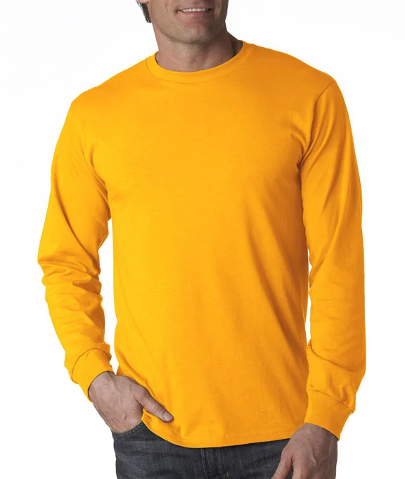 4930 - Fruit of the Loom 100% Heavy Cotton HD® Long-Sleeve T-Shirt | Gold