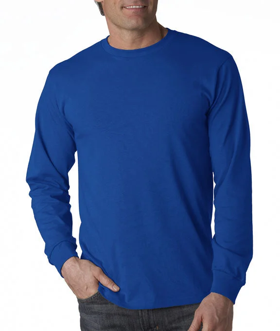 4930 - Fruit of the Loom 100% Heavy Cotton HD® Long-Sleeve T-Shirt | Royal