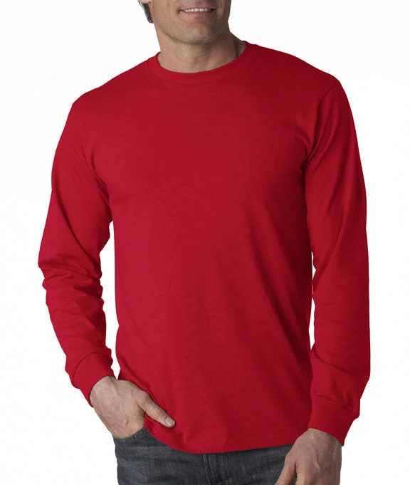 4930 - Fruit of the Loom 100% Heavy Cotton HD® Long-Sleeve T-Shirt | True Red