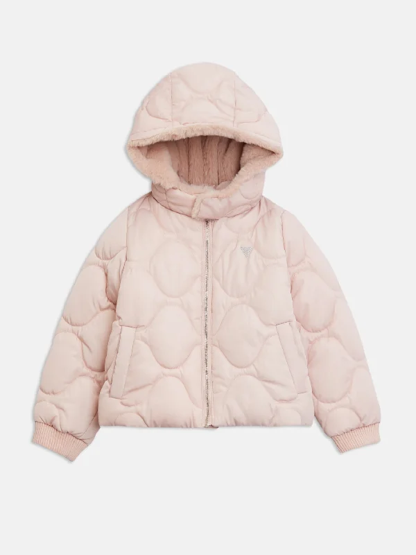 Abstract Quilted Puffer (2-6)