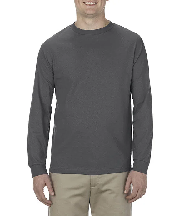 AL1304 - American Apparel Adult Long-Sleeve T-Shirt | Charcoal Heather