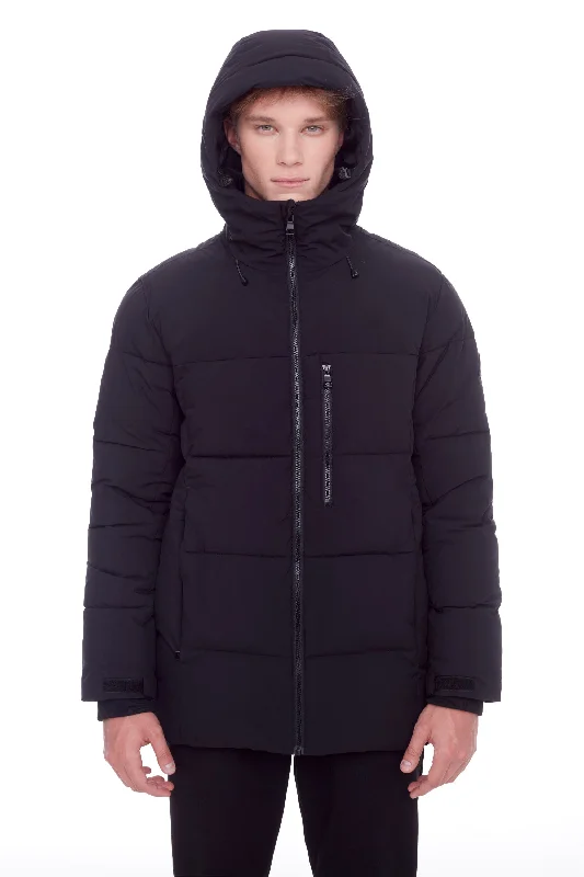 BANFF | MEN'S VEGAN DOWN (RECYCLED) MID-WEIGHT QUILTED PUFFER JACKET