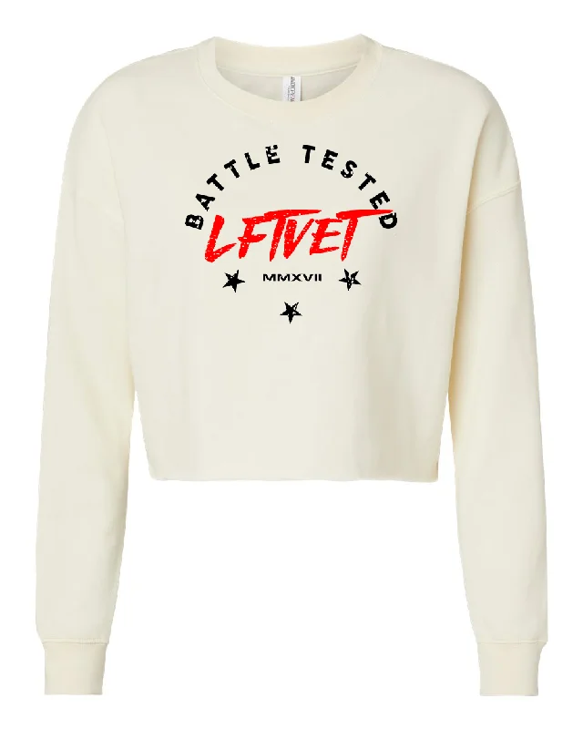 Battle Tested Cropped Crew Pullover