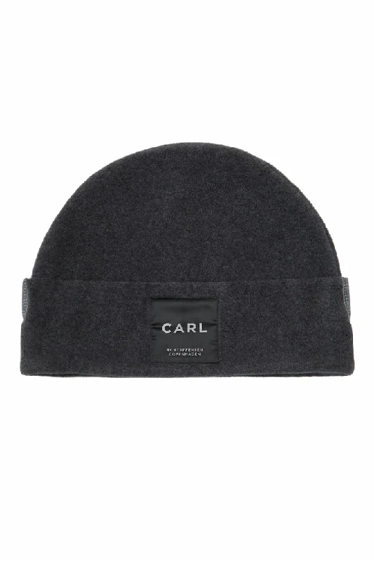 BEANIE W/FOLDED EDGE - 1008C - SOFT BLACK