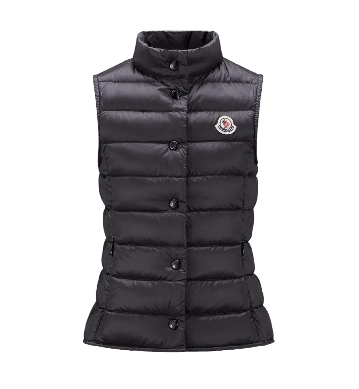 Black Liane Padded Down Gilet