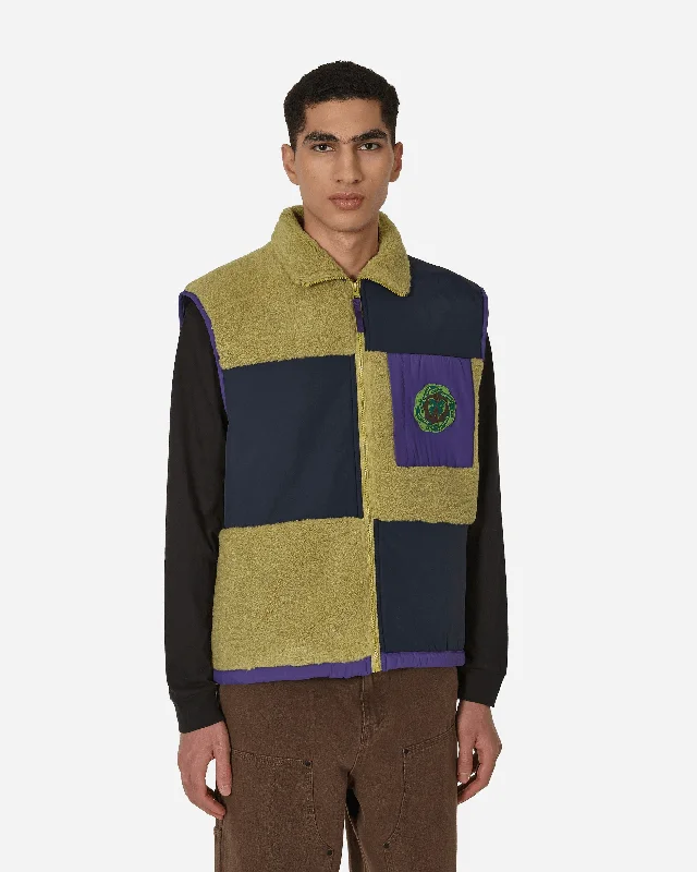 Paneled Field Vest Multicolor