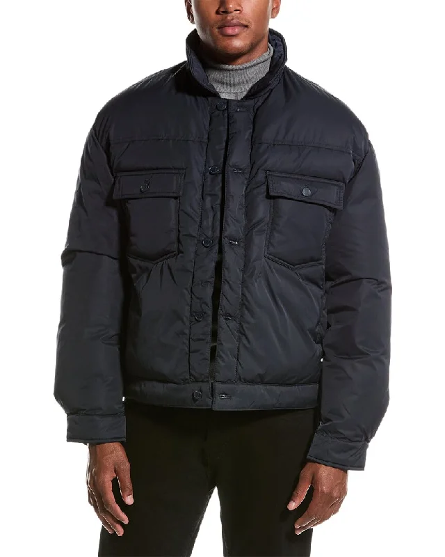 HUDSON Jeans Trucker Puffer Jacket