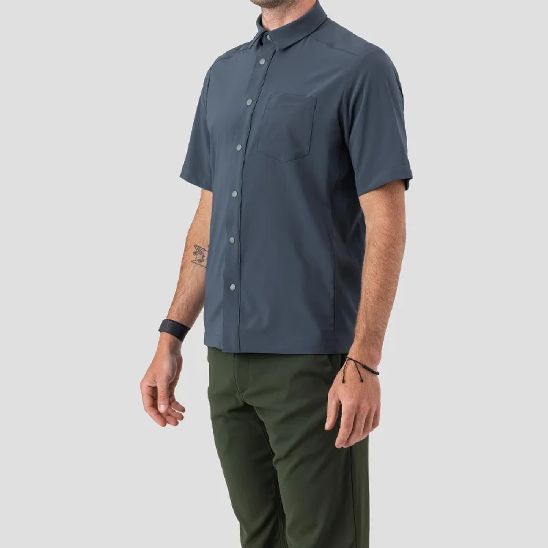 Men's Mission Shirt - Stone Blue