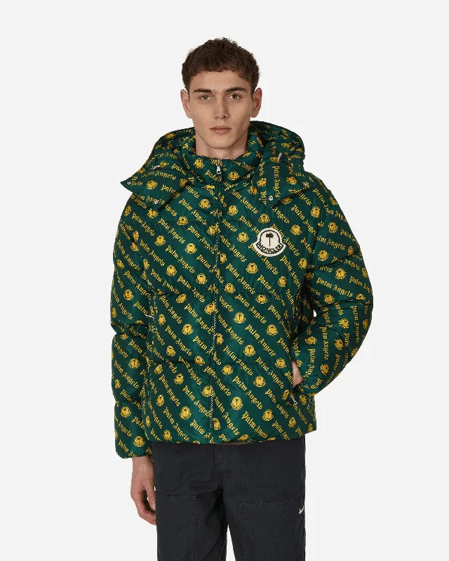 8 Moncler Palm Angels Thompson Down Jacket Multicolor