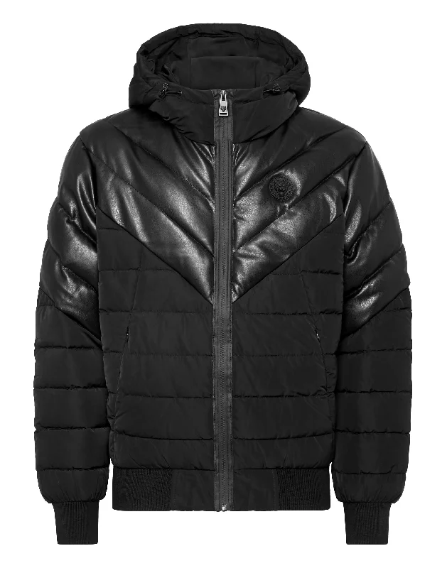 Nylon Puffer Jacket