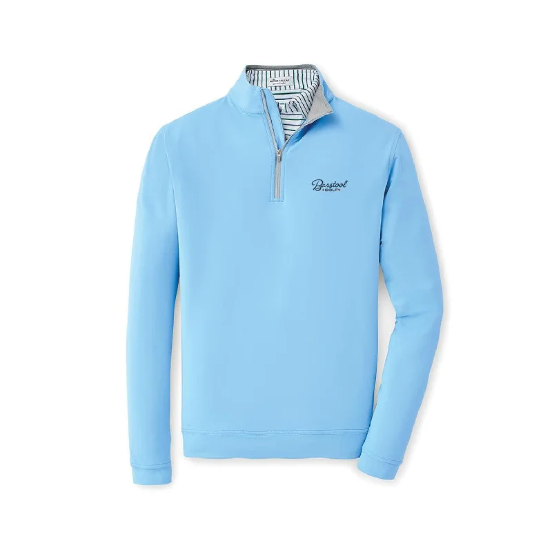 Peter Millar x Barstool Golf Perth Solid Performance Quarter-Zip