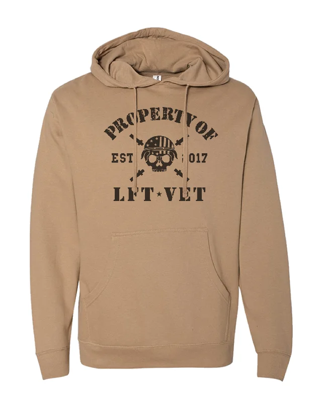 Property of LFTVET Hoodie- Sandstone