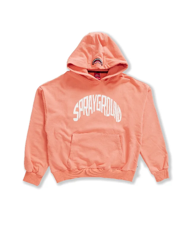 Sprayground Hoodie SHARK SHAPE BASIC HOODIE Pink