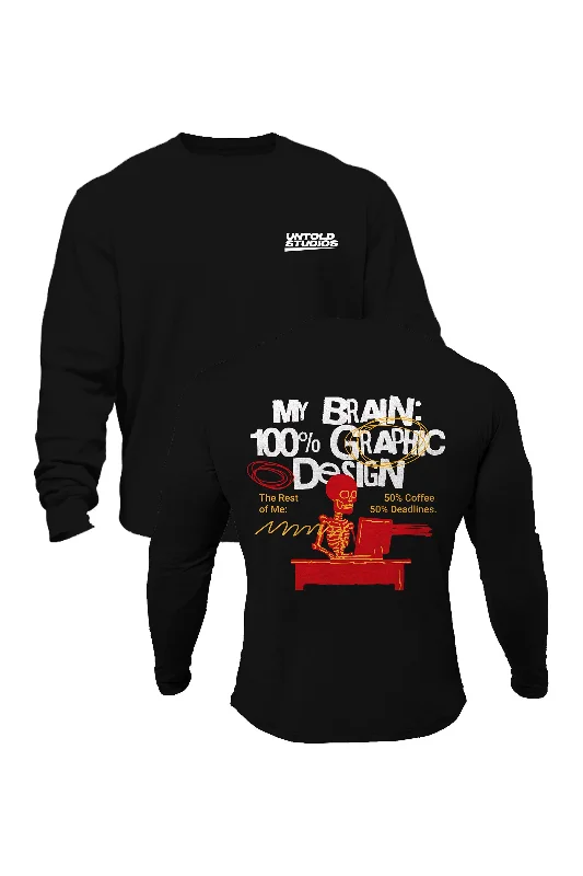 Untold Studios My Brain Sweatshirt - Black