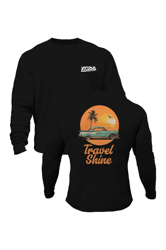 Untold Studios Summer Shine Travel Sweatshirt - Black