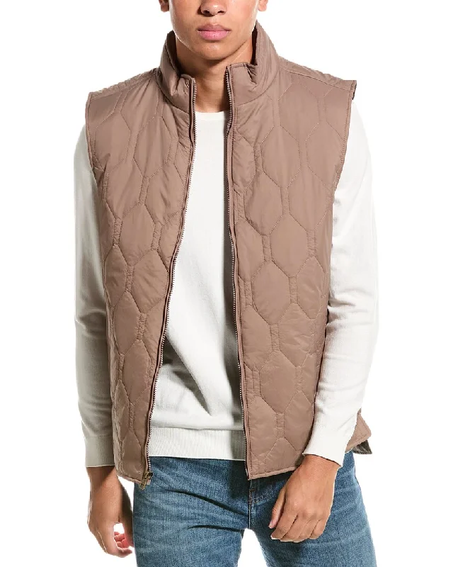 WEATHERPROOF VINTAGE Hexagon Quilted Vest