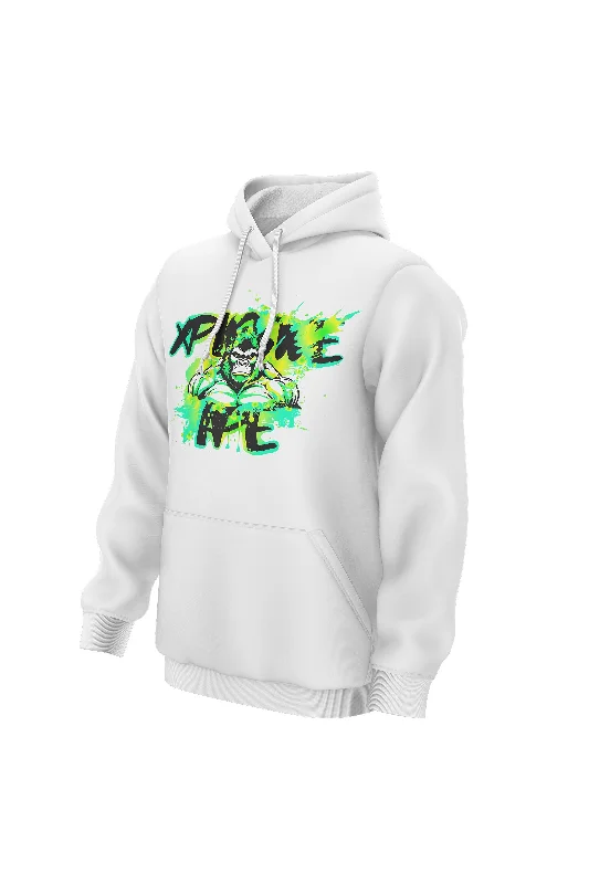 XAPE Splatter Graffiti V2 Hoodie - White